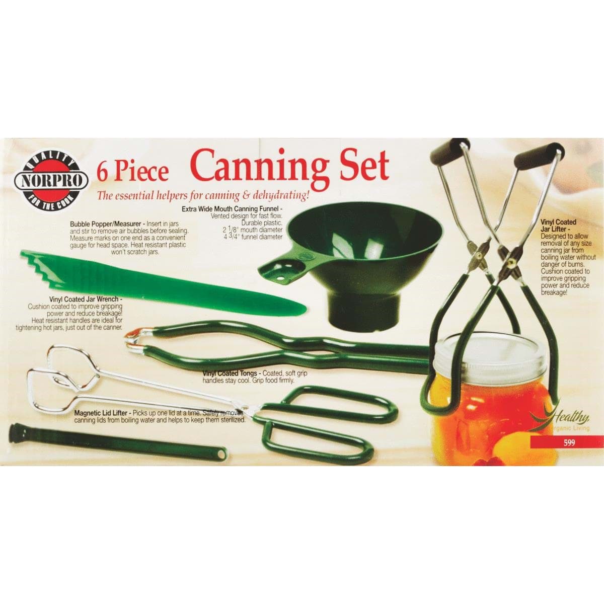 Norpro Plastic Canning Bubble Popper/Measurer Pack of 2 