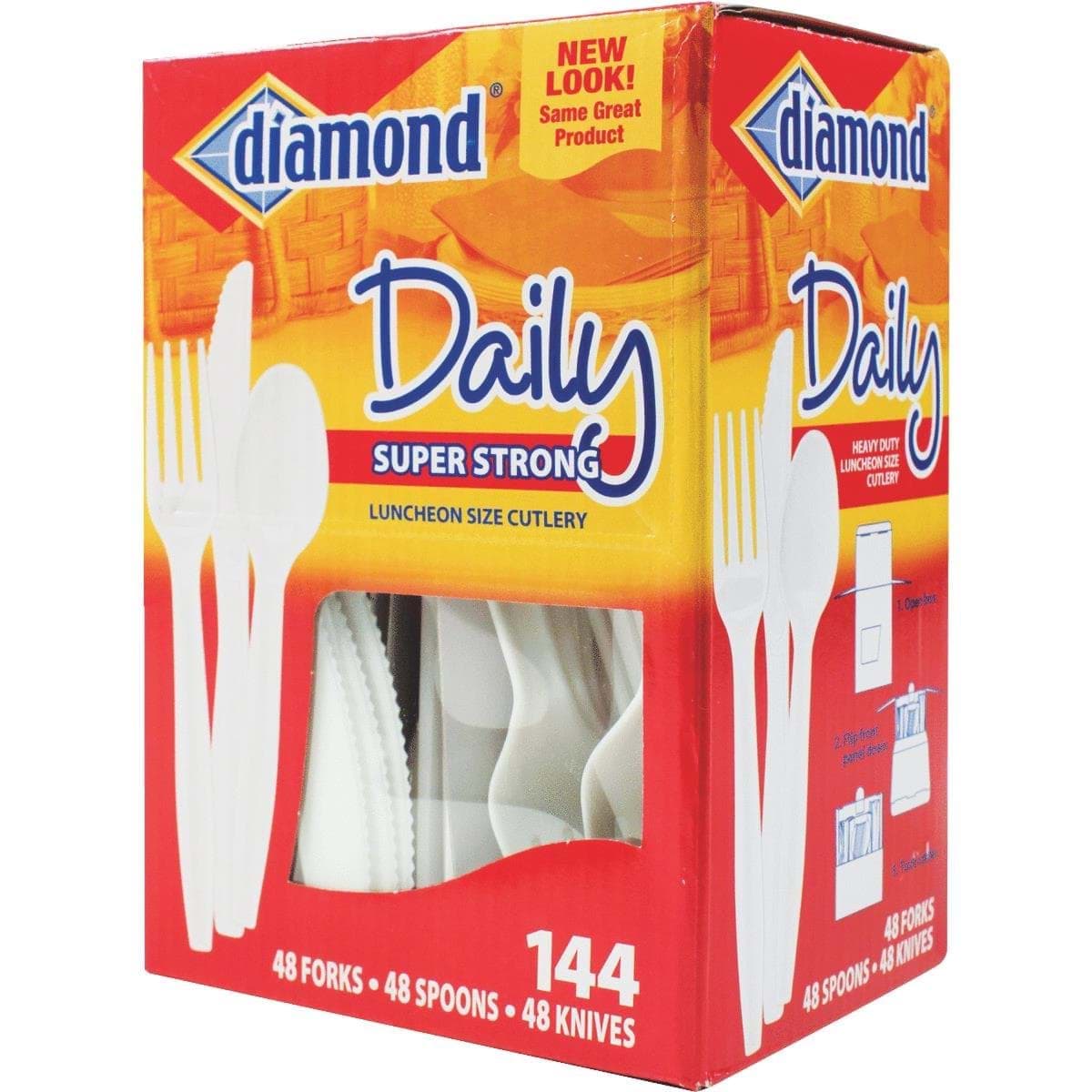 Picture of Heavy-Duty Plastic Cutlery Set