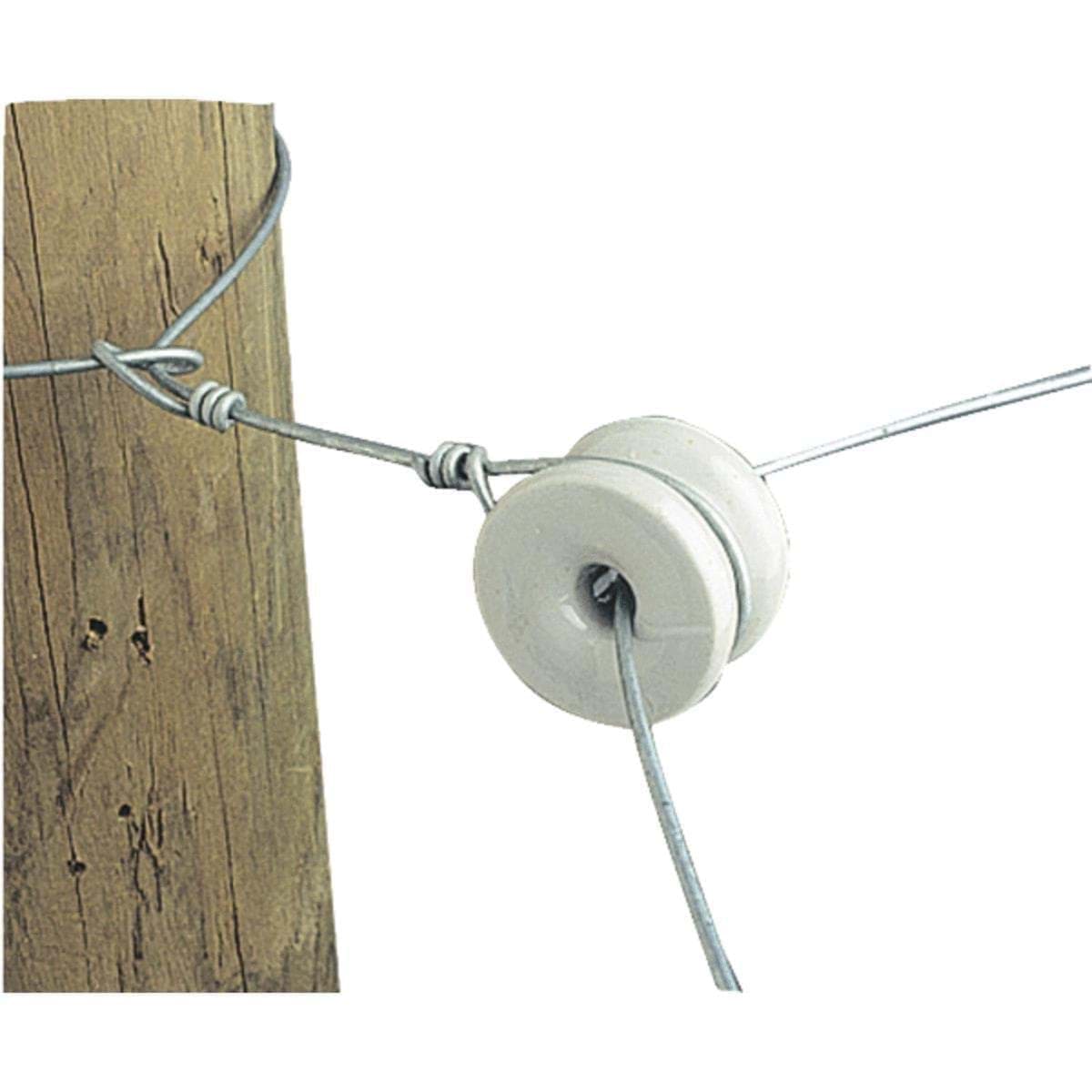 Picture of Gallagher Porcelain Doughnut Electric Fence Insulator