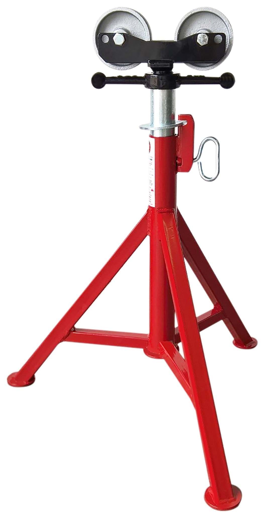 Picture of Pipe Jack Fixed Leg - Roller Head w/ Rubber Wheels