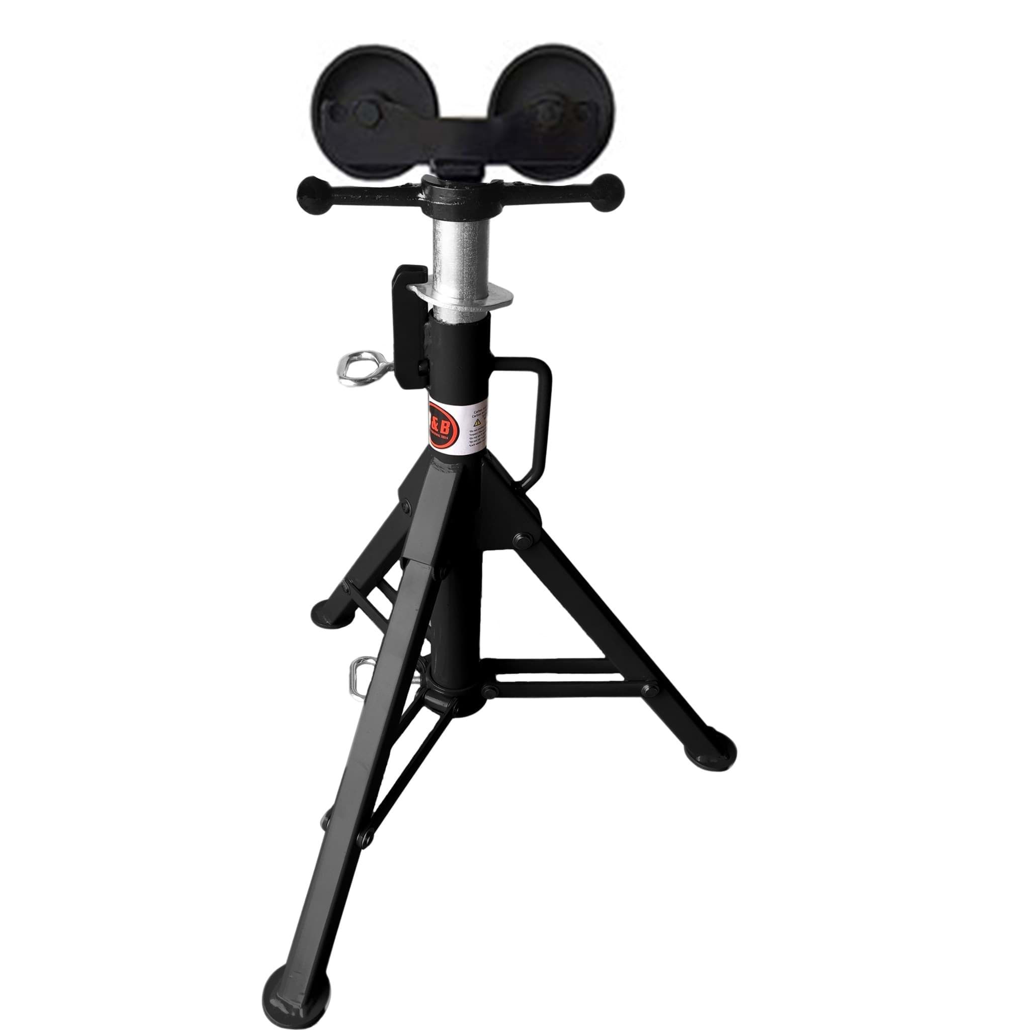 Picture of Pipe Jack Folding Leg - Roller Head w/ Rubber Wheels
