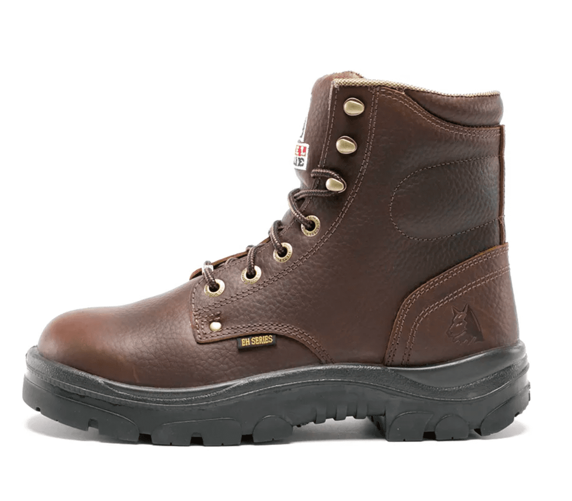 Picture of Argyle  Steel Blue Leather Boots, Oak - Size 9.5 - Medium