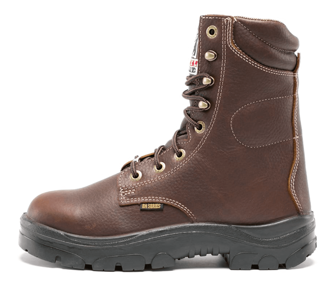 RopeSoapNDope. Portland Steel Blue Leather Boots, Oak Size 8 Wide