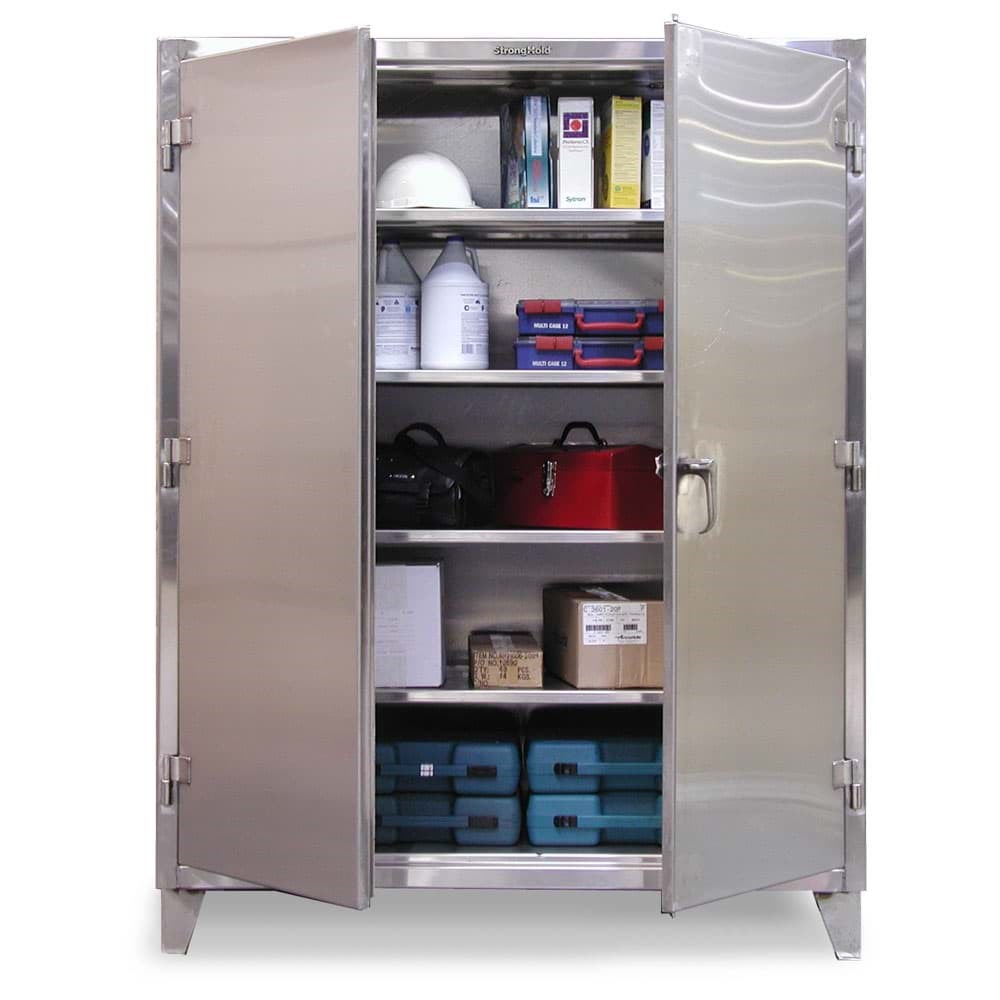 Picture of Stainless Steel Industrial Cabinet - 48"x24"x72"