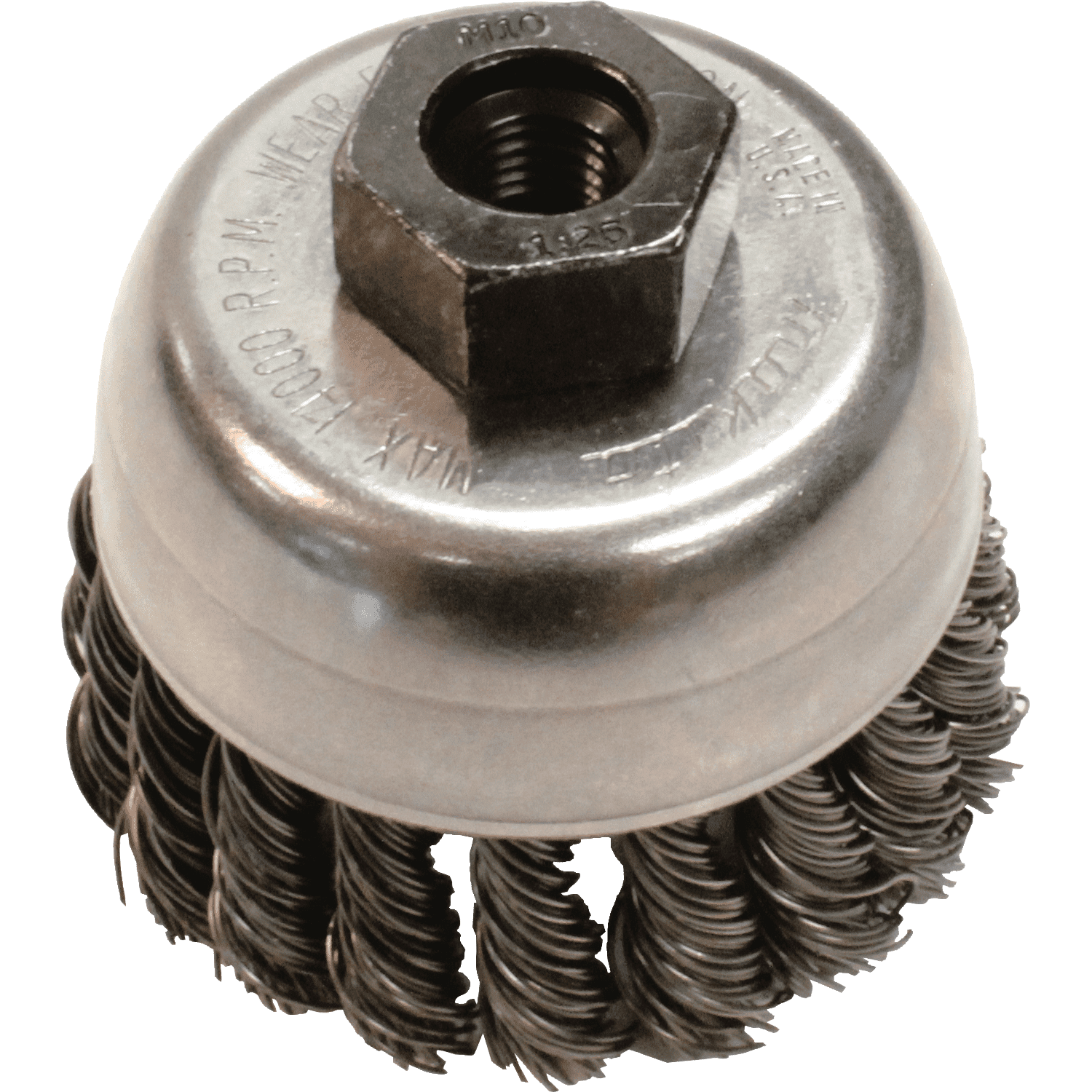 Picture of 2-3/4" Knot Wire Cup Brush, M10 x 1.25