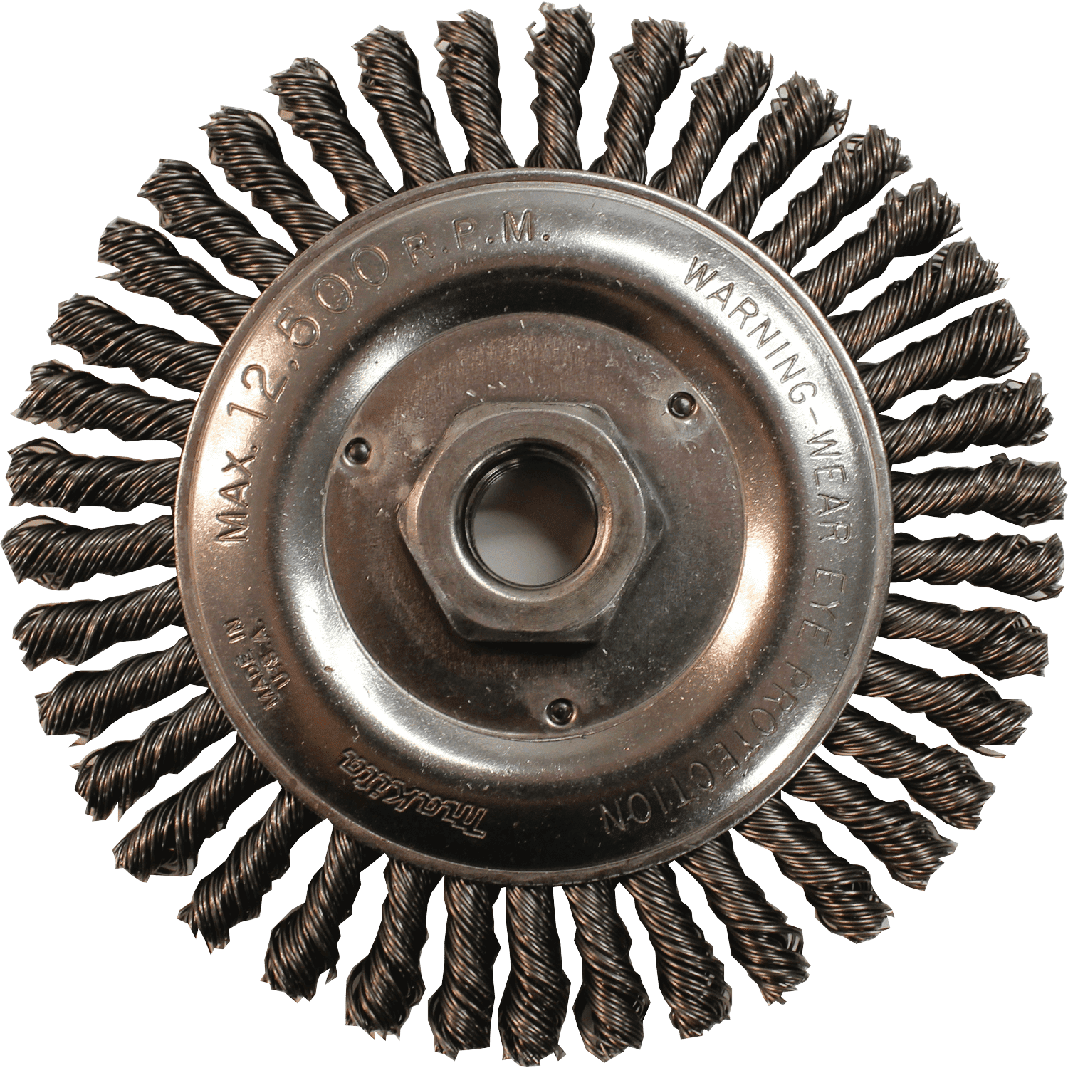 Picture of 5" Stringer Bead Twist Wire Wheel, 5/8"-11