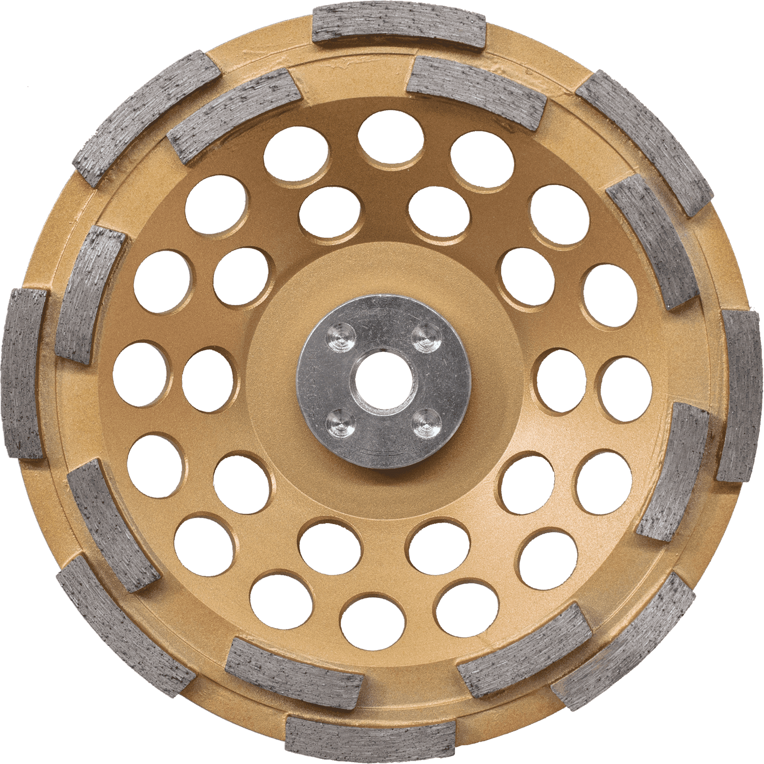 Picture of 7" Low-Vibration Diamond Cup Wheel, Double Row