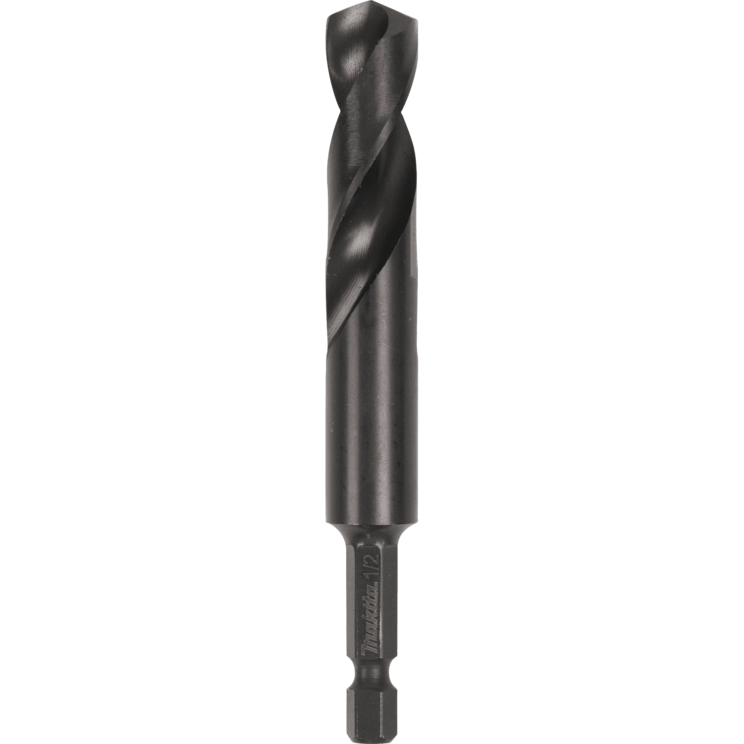 Picture of 1/2" Black Oxide Drill Bit, 1/4" Hex Shank