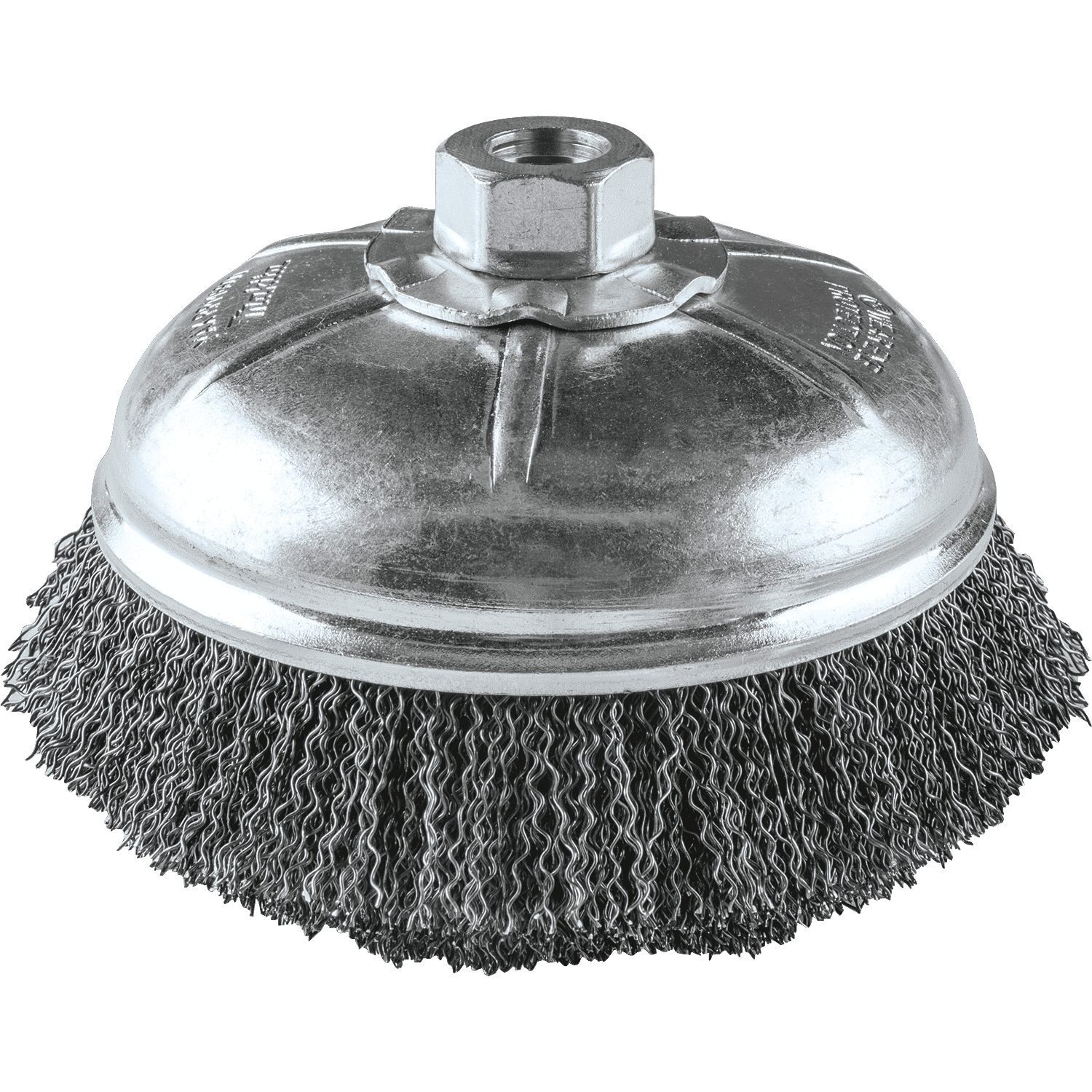 Picture of 6" Crimped Wire Cup Brush, 5/8"-11