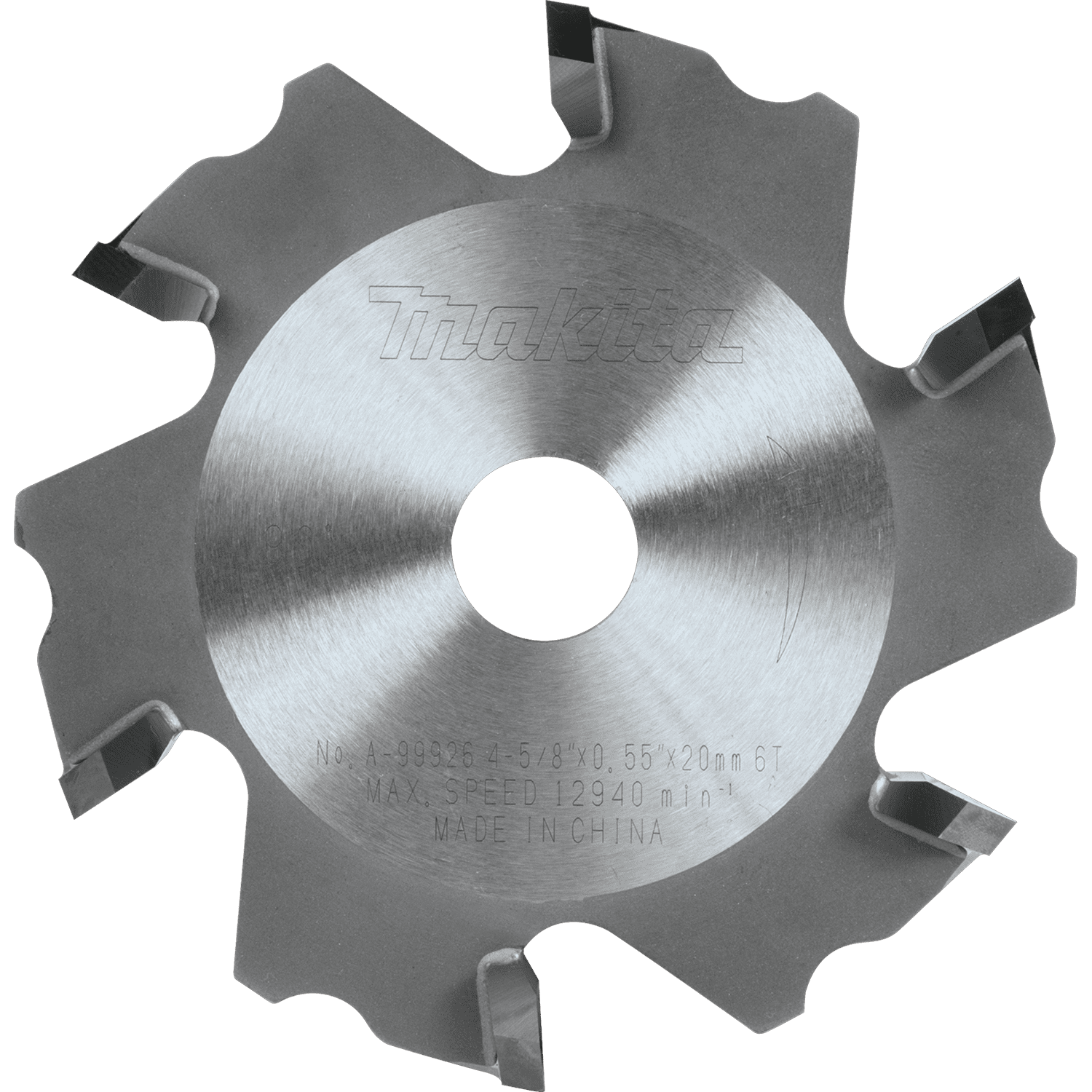 Picture of 4-5/8" (2 mm) Aluminum Grooving Carbide-Tipped Saw Blade, 90º