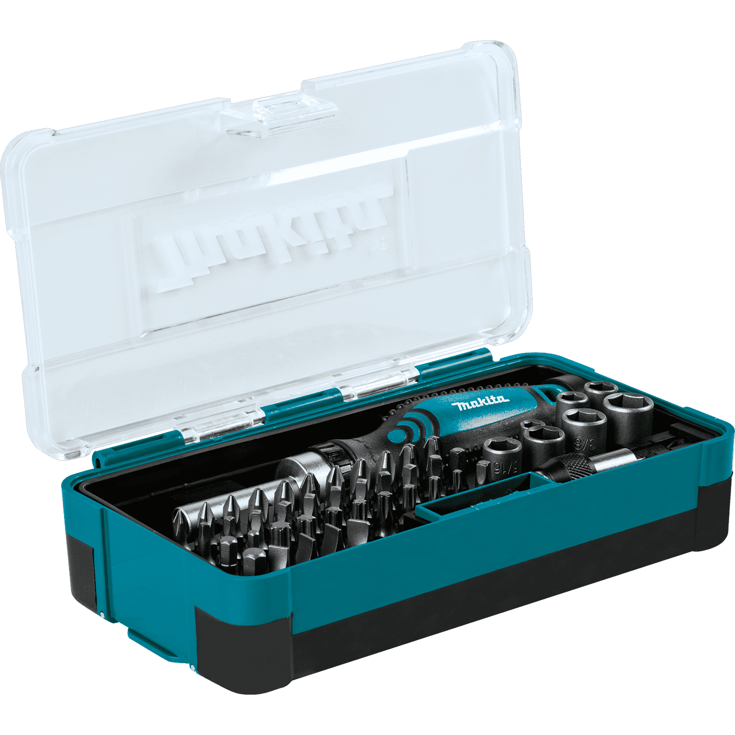 Picture of 47 Pc. Ratchet and Bit Set