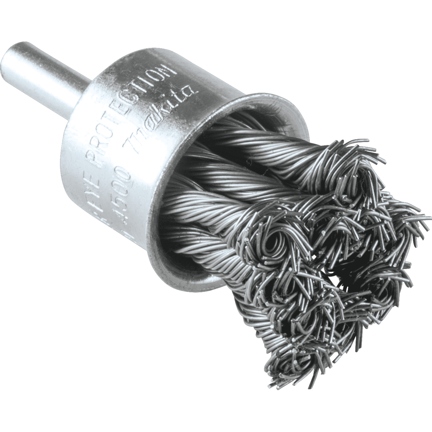 Picture of 1" Knot Wire End Brush, 1/4" Straight Shank