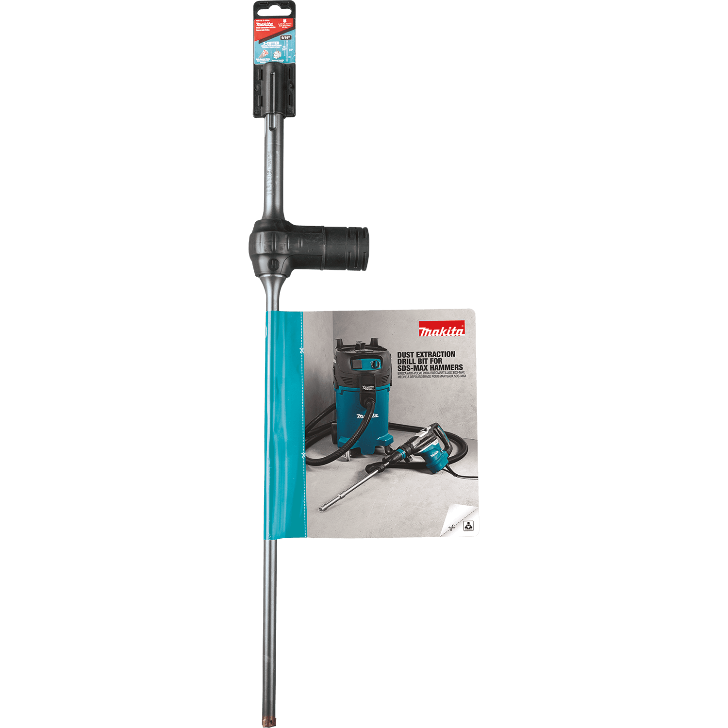 RopeSoapNDope. 9/16" x 24" SDSMAX Dust Extraction Drill Bit