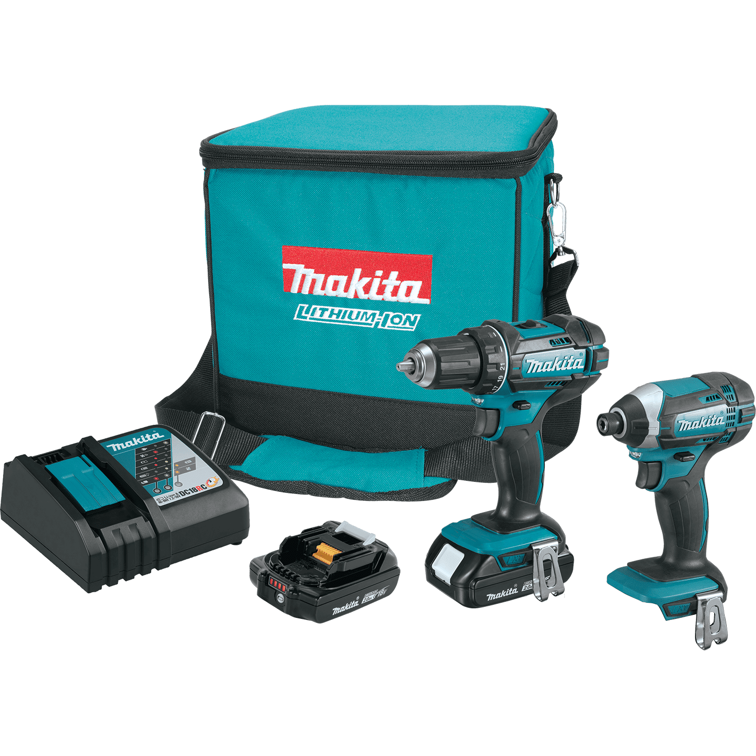 Picture of 18V LXT Lithium-Ion Compact Cordless 2-Pc. Combo Kit (2.0Ah)