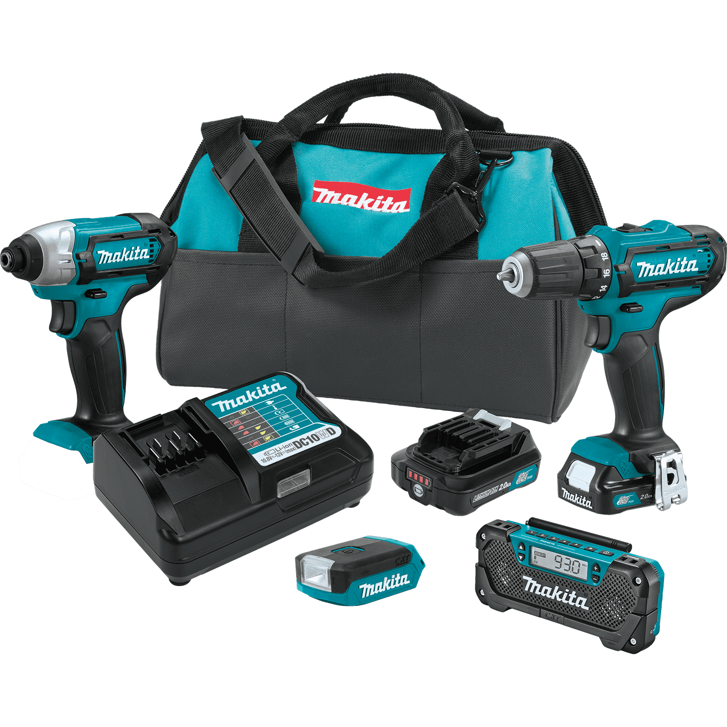 Picture of 12V max CXT Lithium-Ion Cordless 4-Pc. Combo Kit (2.0Ah)