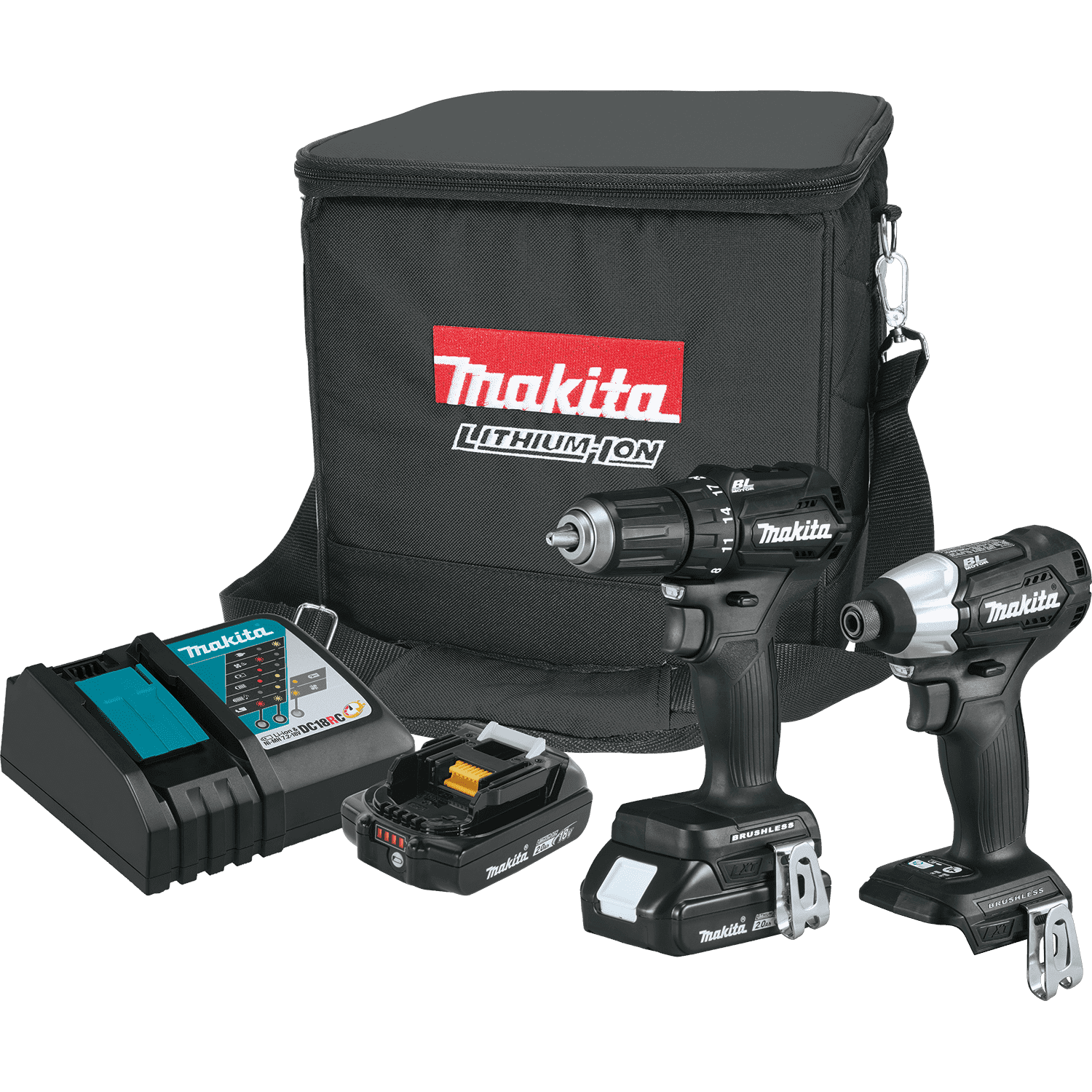 Picture of 18V LXT Lithium-Ion Sub-Compact Brushless Cordless 2-Pc. Combo Kit (2.0Ah)