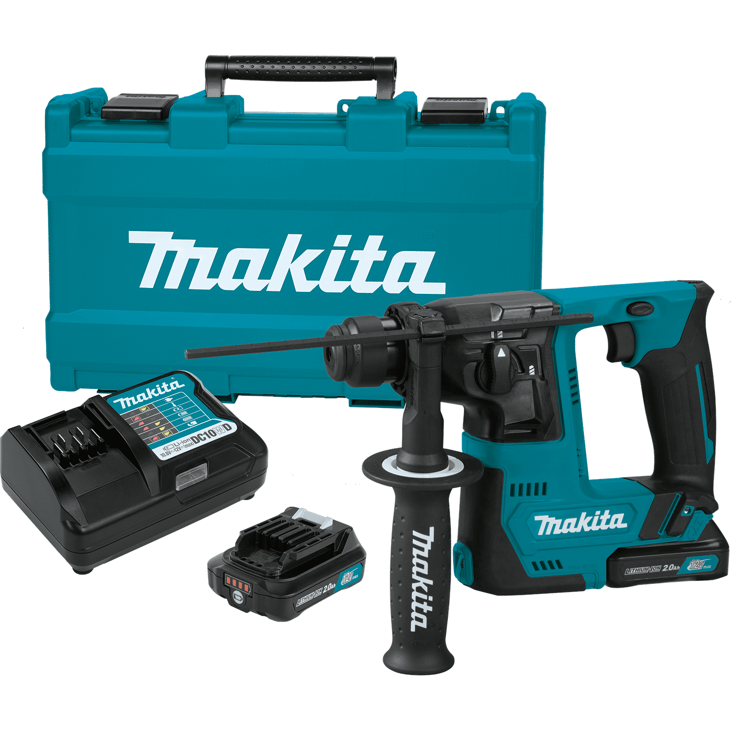 Picture of 12V max CXT Lithium-Ion Cordless 9/16" Rotary Hammer Kit, accepts SDS-PLUS bits (2.0Ah)