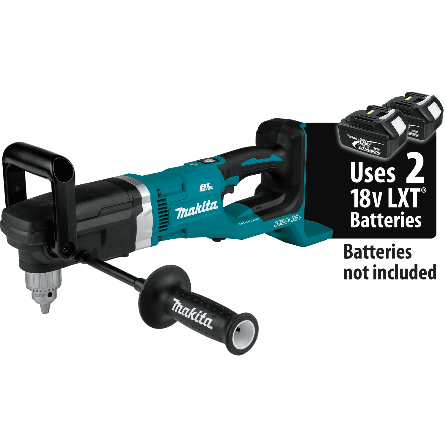 Picture of 18V X2 LXT Lithium-Ion (36V) Brushless Cordless 1/2" Right Angle Drill, Tool Only