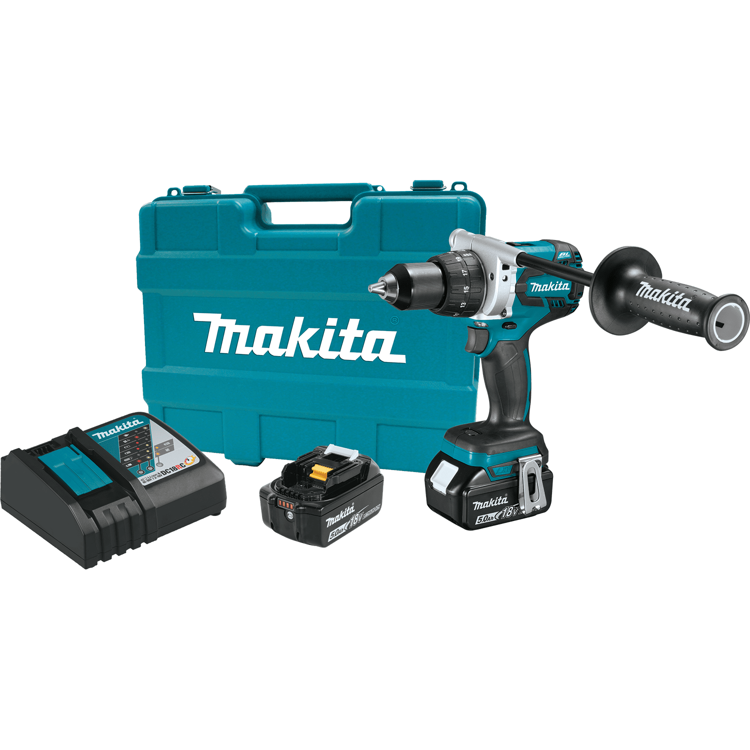 Picture of 18V LXT Lithium-Ion Brushless Cordless 1/2" Driver-Drill Kit (5.0Ah)