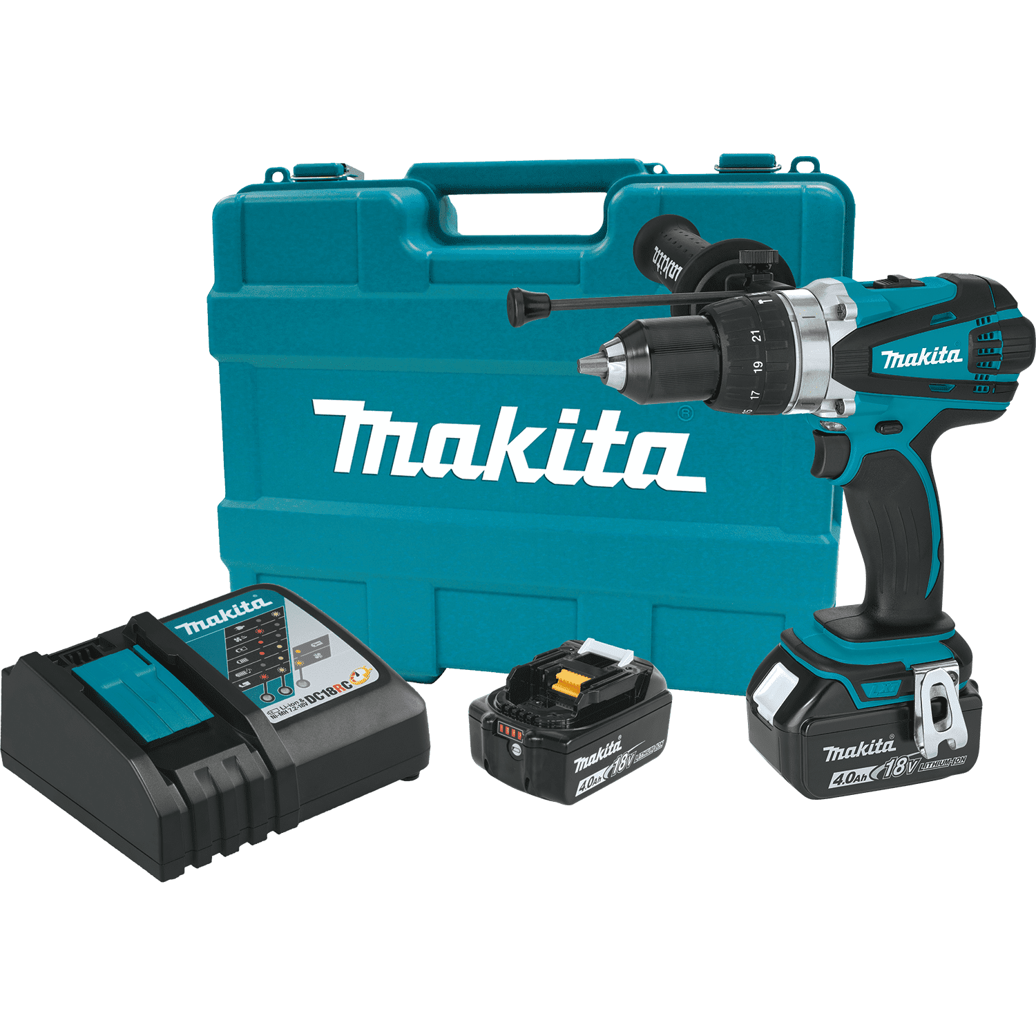 Picture of 18V LXT Lithium-Ion Cordless 1/2" Hammer Driver-Drill Kit (4.0Ah)