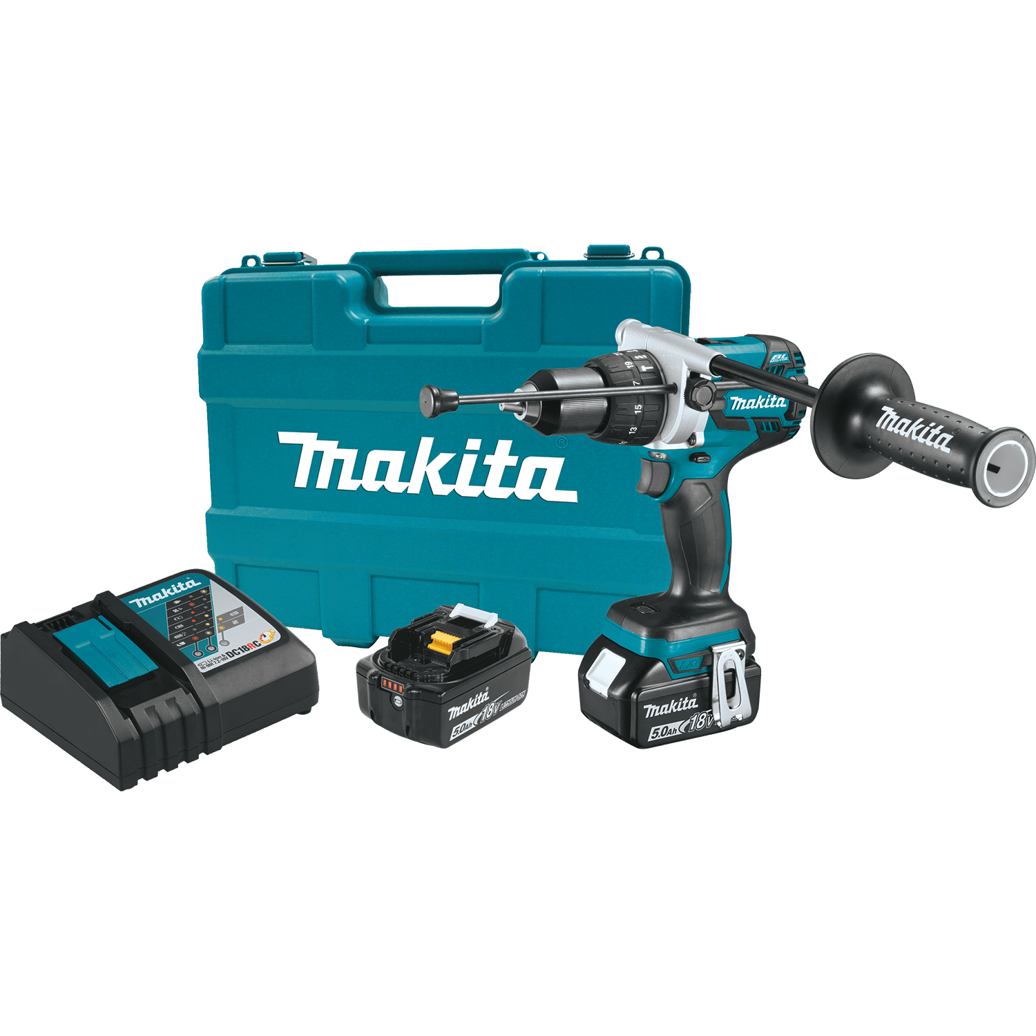 Picture of 18V LXT Lithium-Ion Brushless Cordless 1/2" Hammer Driver-Drill Kit (5.0Ah)