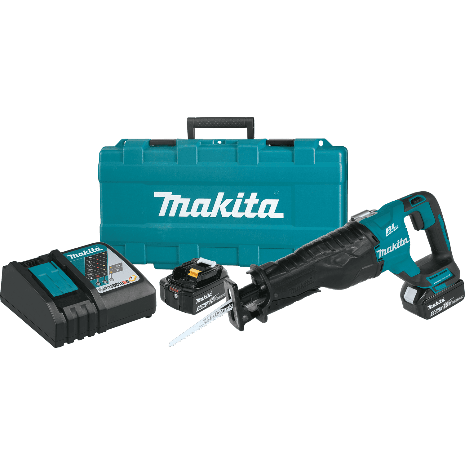 Picture of 18V LXT Lithium-Ion Brushless Cordless Recipro Saw Kit (5.0Ah)
