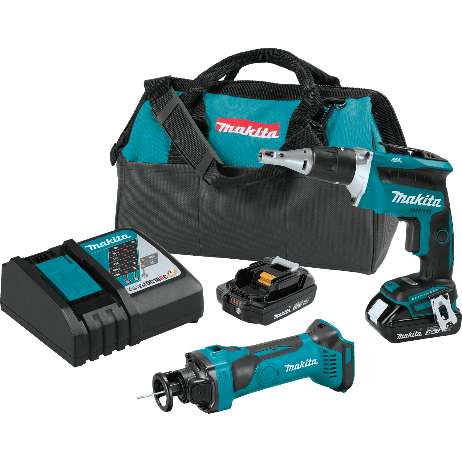 Picture of 18V LXT Lithium-Ion Compact Cordless 2-Pc. Combo Kit (2.0Ah)