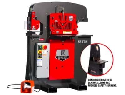 Picture of 55 Ton IronWorker 230V, 3PH, PowerLink, Coper Notcher