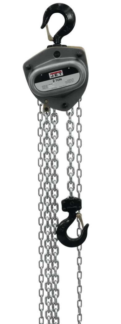 Picture of L-100-200WO-20, 2 Ton Hand Chain Hoist With 20' Lift & Overload Protection
