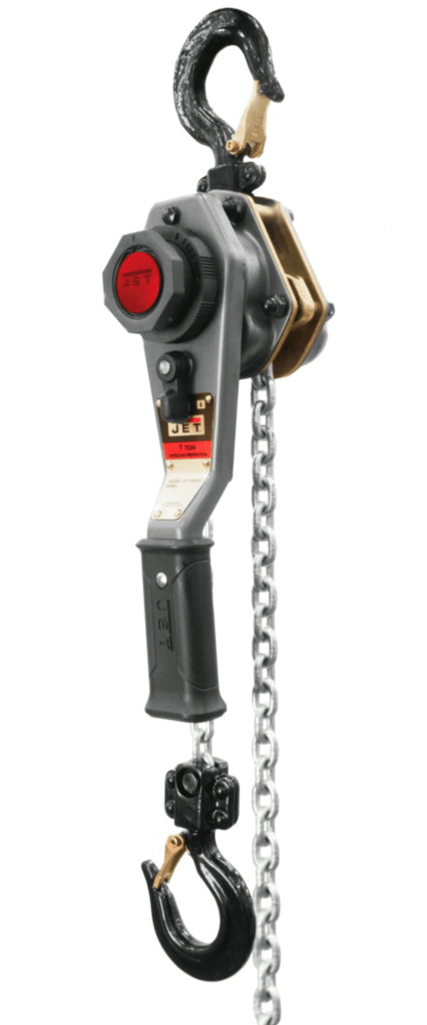 RopeSoapNDope. JLH Series 1 Ton Lever Hoist, 10' Lift with Overload