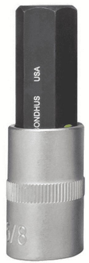 Picture of 5/32" ProHold Hex Bit 2" w/ 3/8" Dr Socket