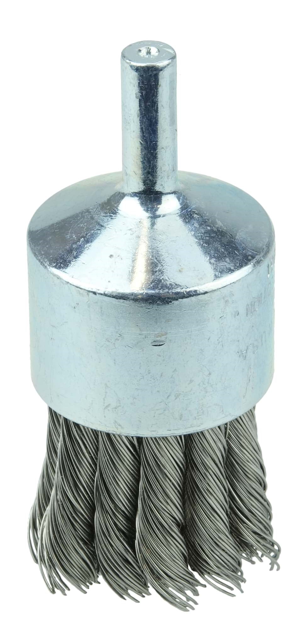 Picture of 1-1/8" Knot Wire End Brush, .020" Stainless Steel Fill