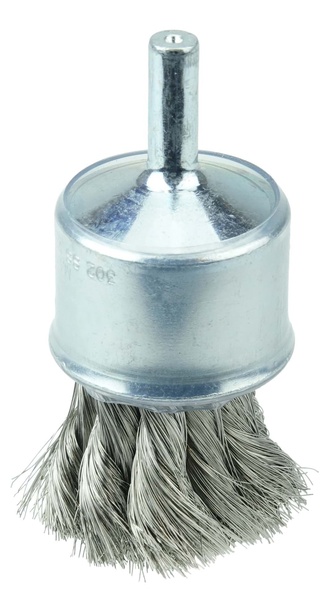Picture of 1-1/8" Knot Wire End Brush, .006" Stainless Steel Fill