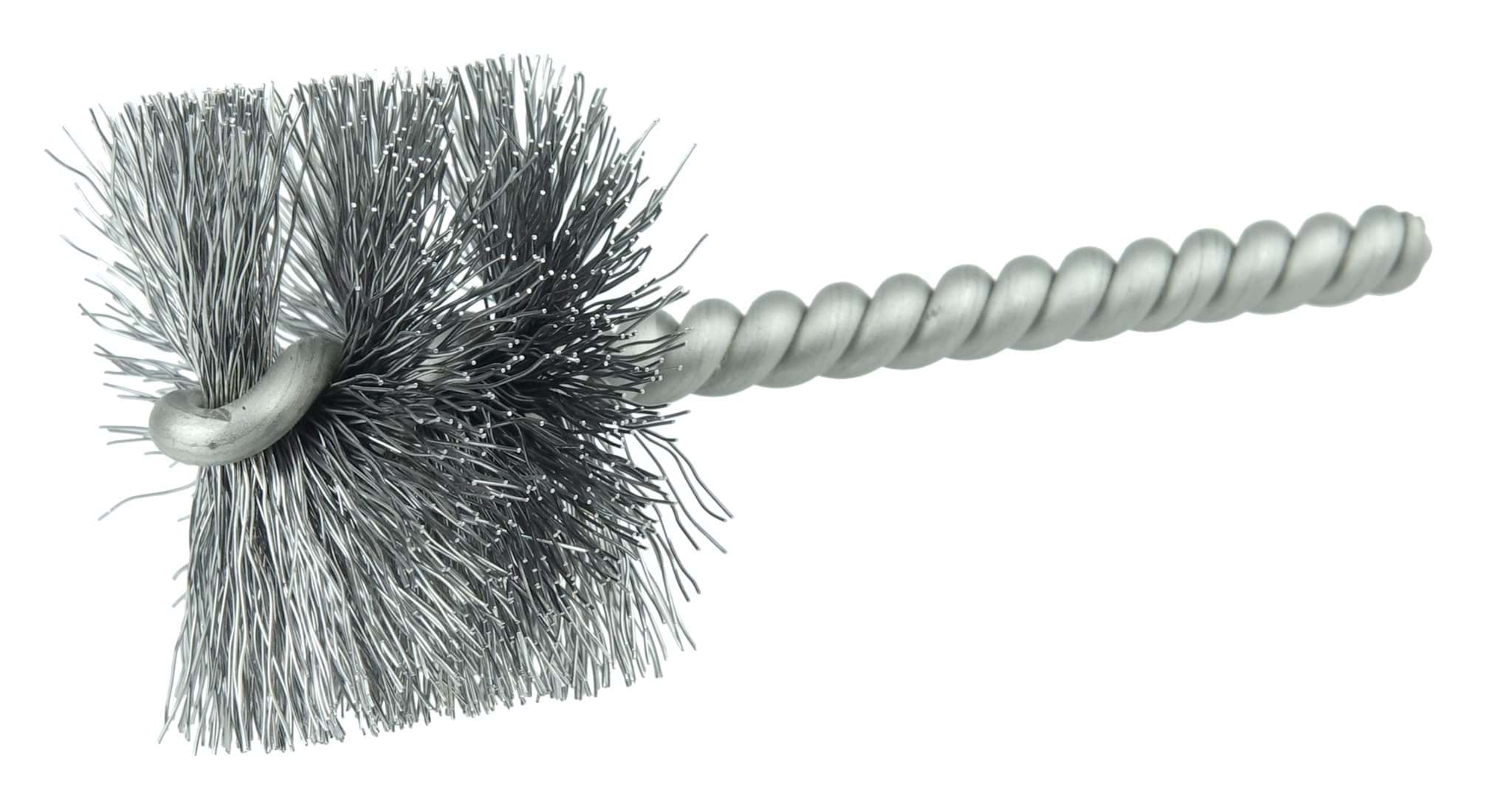 Picture of 1-1/2" Power Tube Brush, .008" Steel Wire Fill, 1" Brush Length