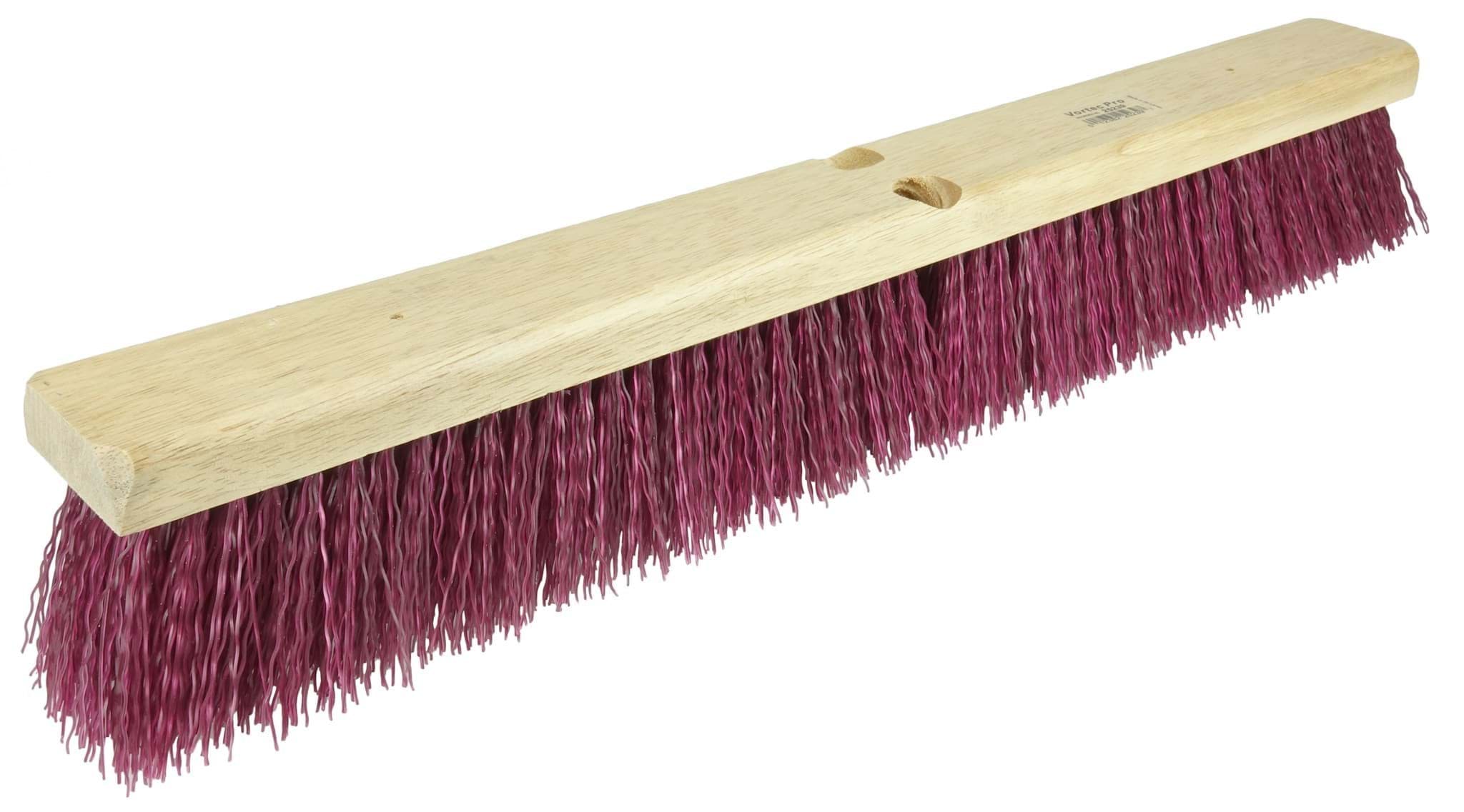 Picture of 24"  Vortec Pro Garage Brush, Maroon Polypropylene Fill