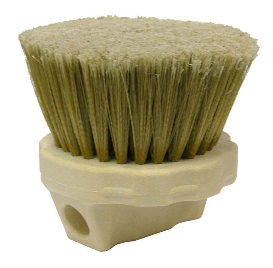 Picture of 4-1/2" Round Window Brush, Flagged Gold Polystyrene Fill