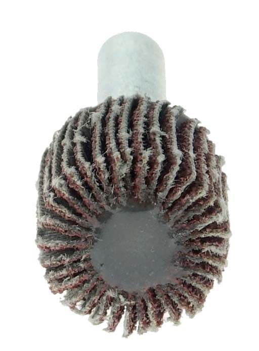 Picture of 5/8" x 5/8" x 60AO Wolverine Coated Abrasive Flap Wheel, 1/4" Stem