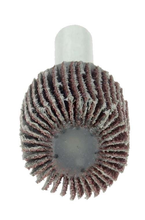 Picture of 5/8" x 5/8" x 80AO Wolverine Coated Abrasive Flap Wheel, 1/4" Stem