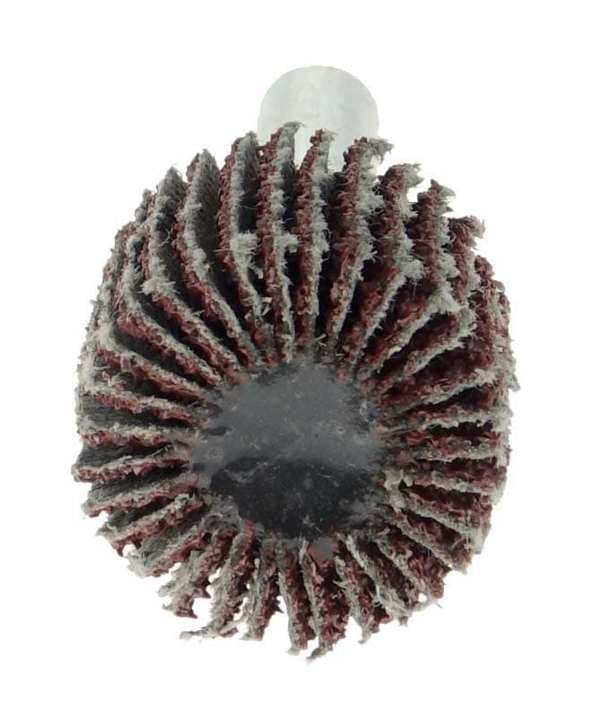 Picture of 3/4" x 3/4" x 40AO Wolverine Coated Abrasive Flap Wheel, 1/4" Stem