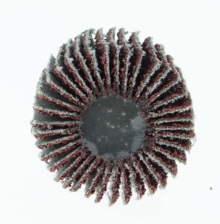 Picture of 1" x 1" x 40AO Wolverine Coated Abrasive Flap Wheel, 1/4" Stem