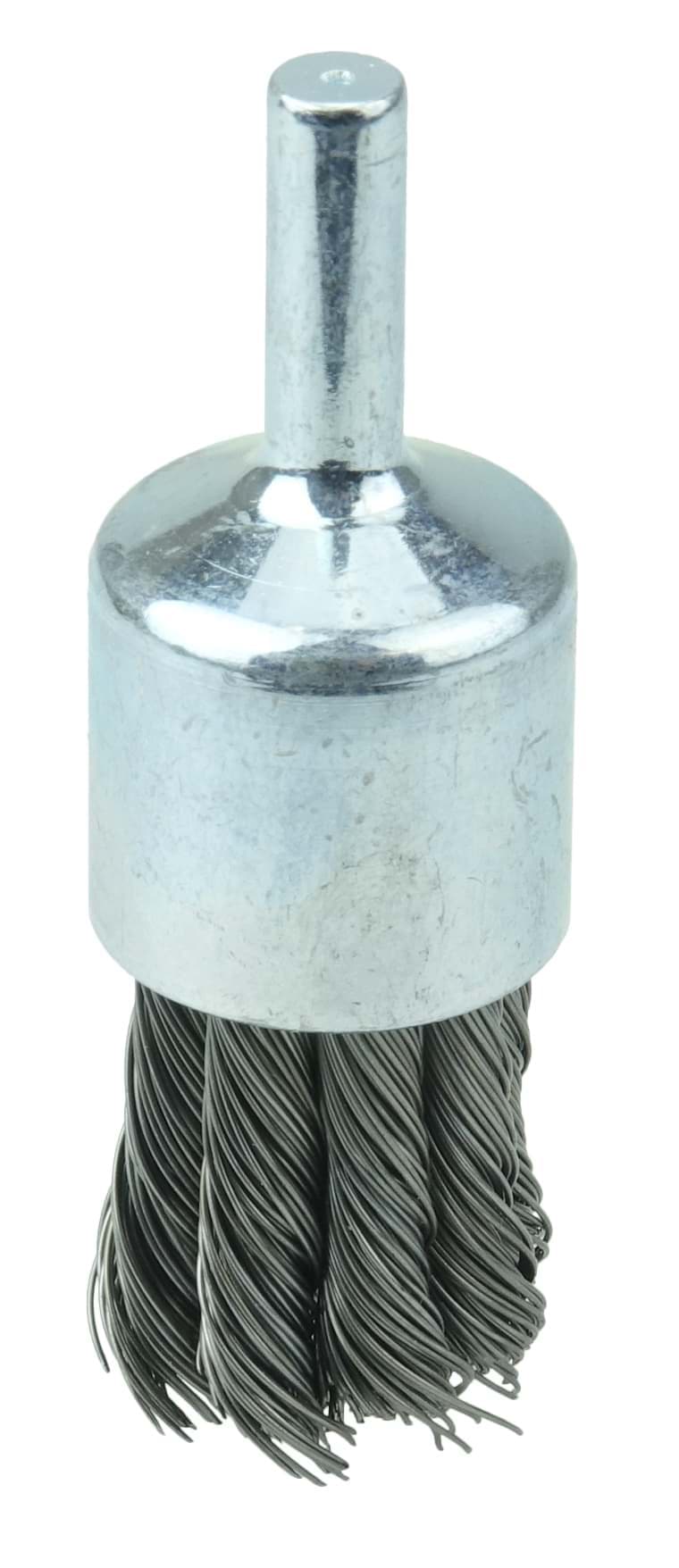 Picture of Wolverine 3/4" Knot Wire End Brush,  .020" Steel Fill, 1/4" Stem