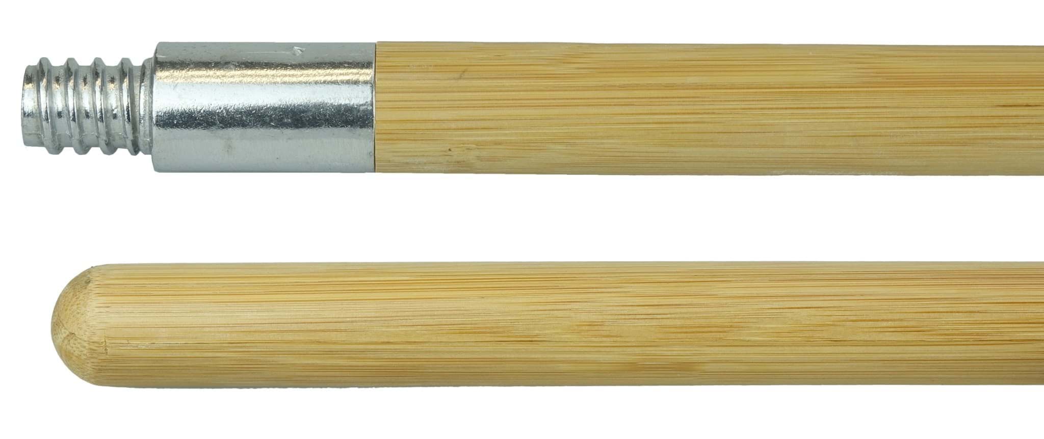 Picture of 60" Bamboo Handle, Threaded Metal Tip, 15/16" Diameter