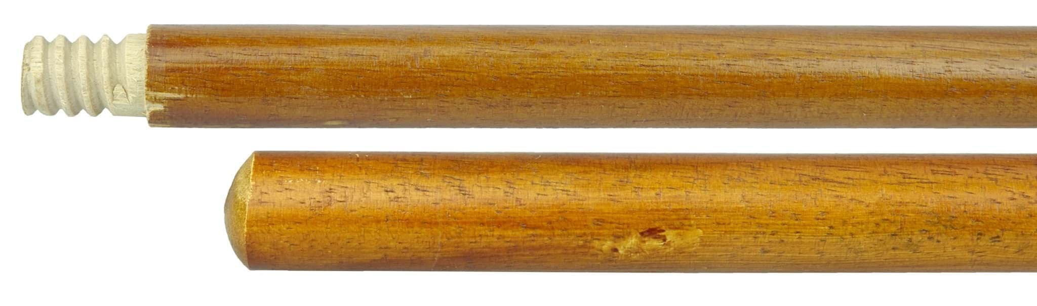Picture of 60" Hardwood Handle, Threaded Wood Tip, 15/16" Diameter
