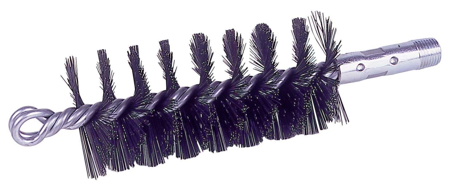 Picture of 4" Single Spiral Flue Brush, .012 Steel Fill