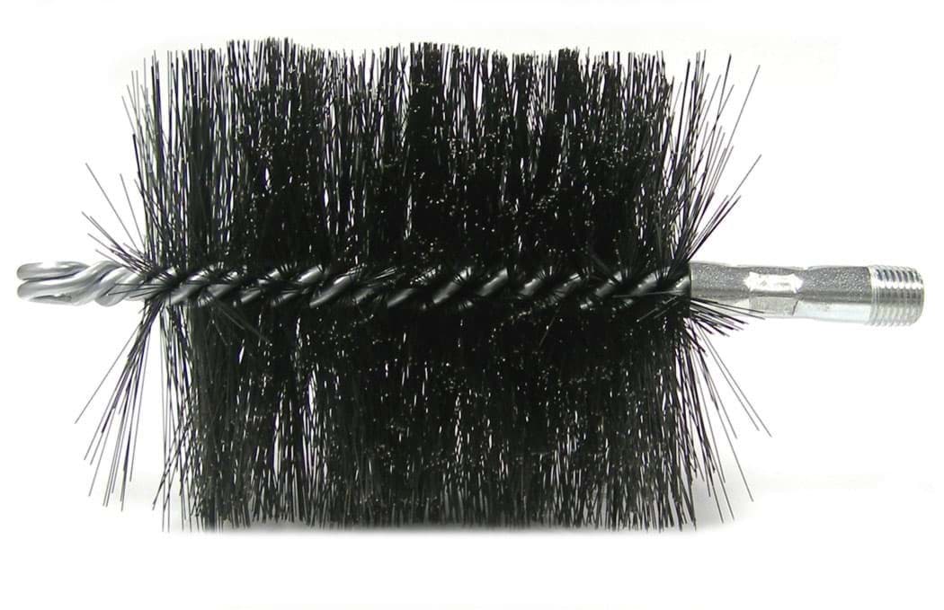 Picture of 4" Double Spiral Flue Brush, .012 Steel Fill