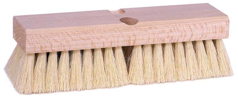Picture of 9" Deck Scrub Brush, White Tampico Fill