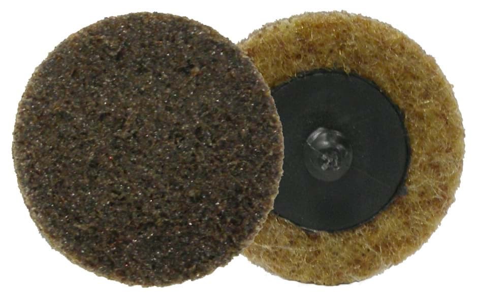 Picture of 3" Non-Woven Surface Conditioning Disc, Plastic Button Style, AO - Coarse