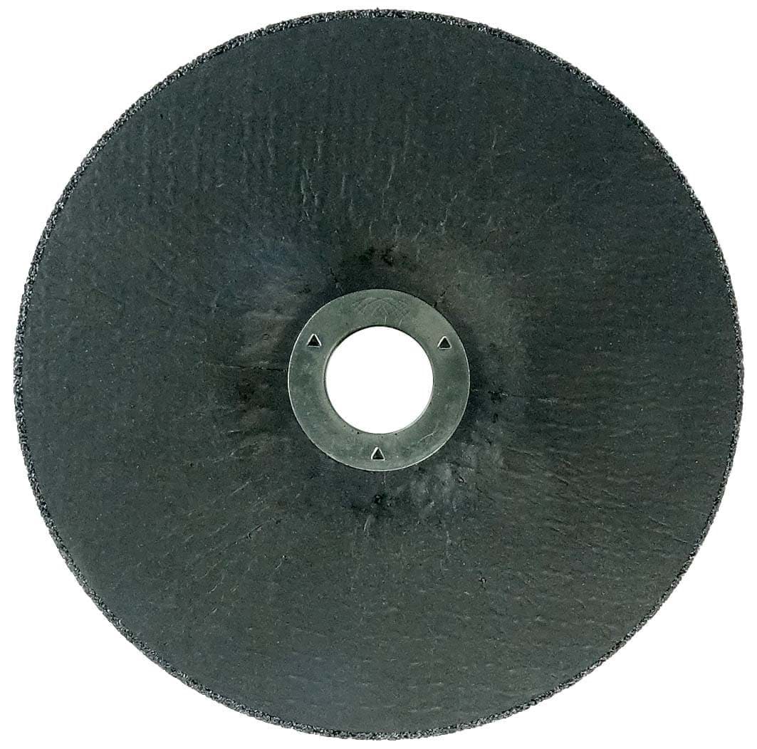Picture of 6" x 1/4" Wolverine Type 27 Grinding Wheel, A24R, 7/8" Arbor Hole