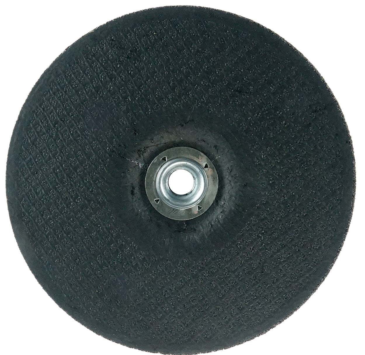 Picture of 7" x 1/4" Wolverine Type 27 Grinding Wheel, A24R, 5/8"-11 Nut