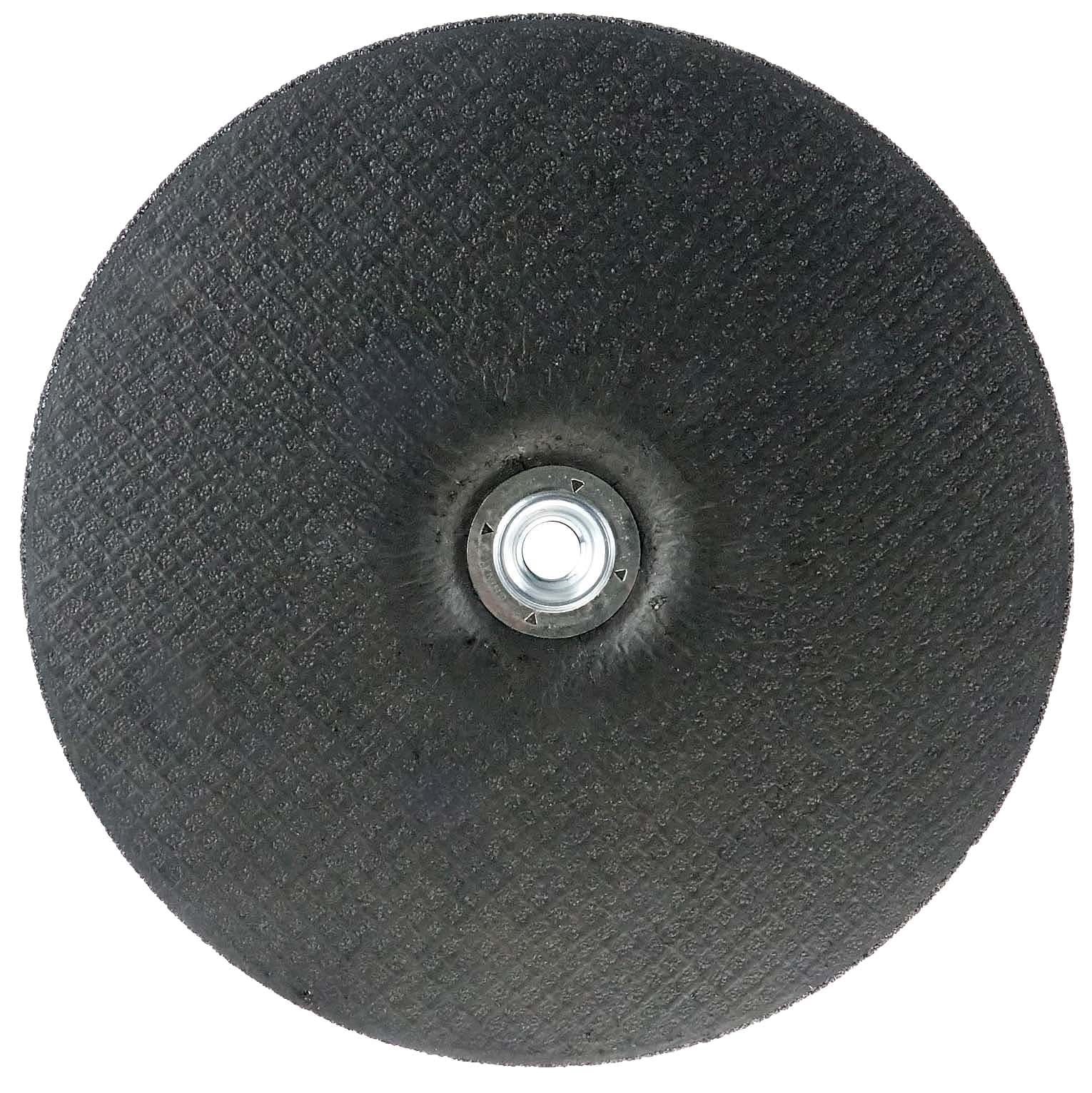 RopeSoapNDope. 9" x 1/4" Wolverine Type 27 Grinding Wheel, A24R, 5/8